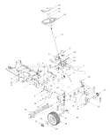 Page A Diagram and Parts List for 13AX604H401 2000 Yard Man Lawn Tractor